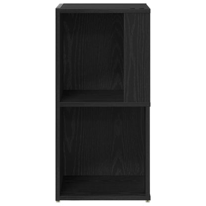 Hoekkast Zwart Eiken 33X33X67 Cm Bewerkte Hout