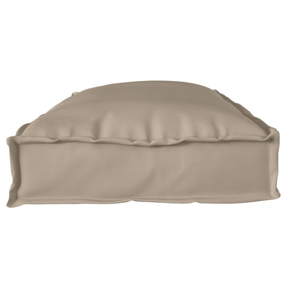 Pallet Kussen Voor Bank 100X40X8 Cm Oxford Stof Taupe