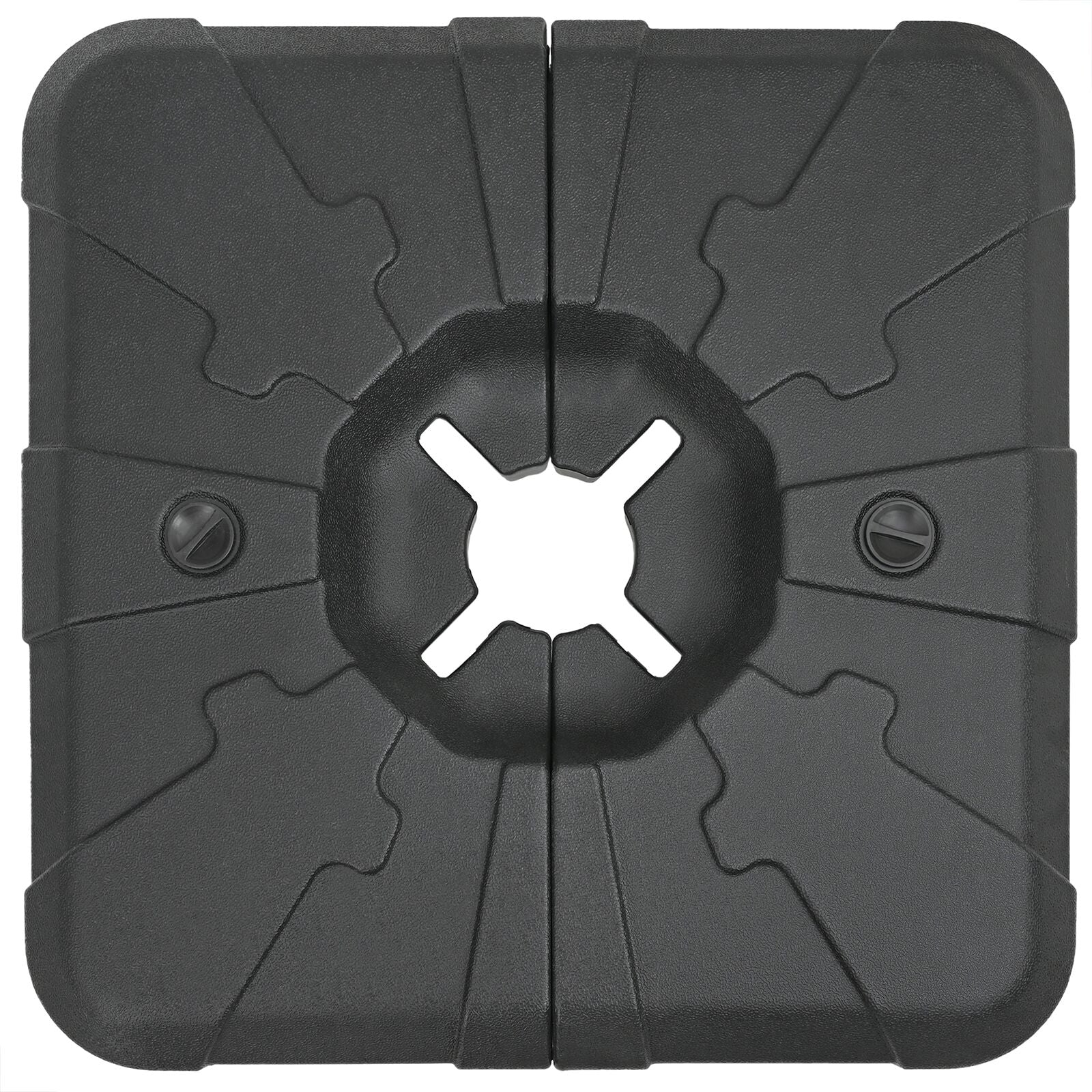 2-Piece Parasoldrager Set: 110Kg Zand Of 70Kg Water