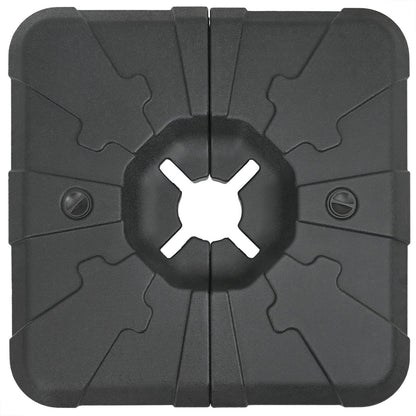 2-Piece Parasoldrager Set: 110Kg Zand Of 70Kg Water