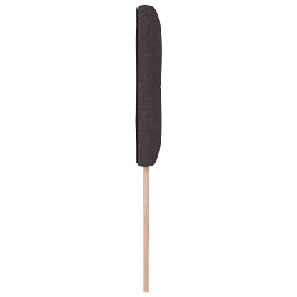 Hoofdbord Knop Ge Tuft Stof Donkerbruin 90 cm Laag hoofdbord