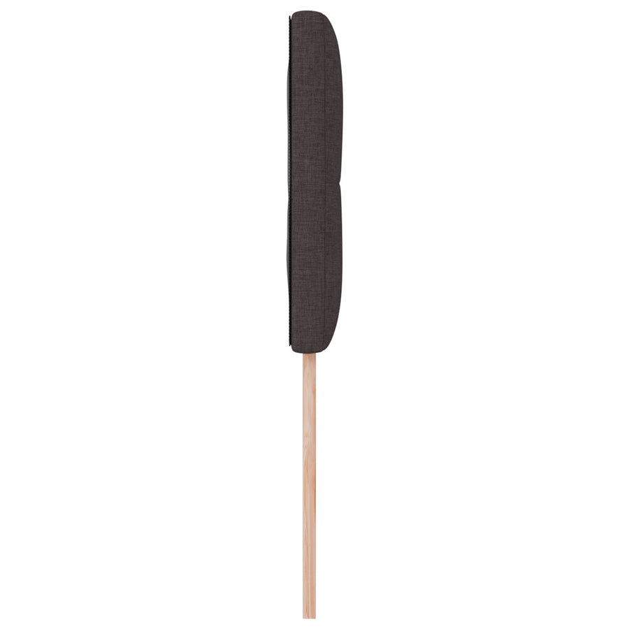 Hoofdbord Knop Ge Tuft Stof Donkerbruin 90 cm Laag hoofdbord