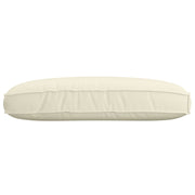 Stoelkussen 120x80x12 cm crème oxford stof