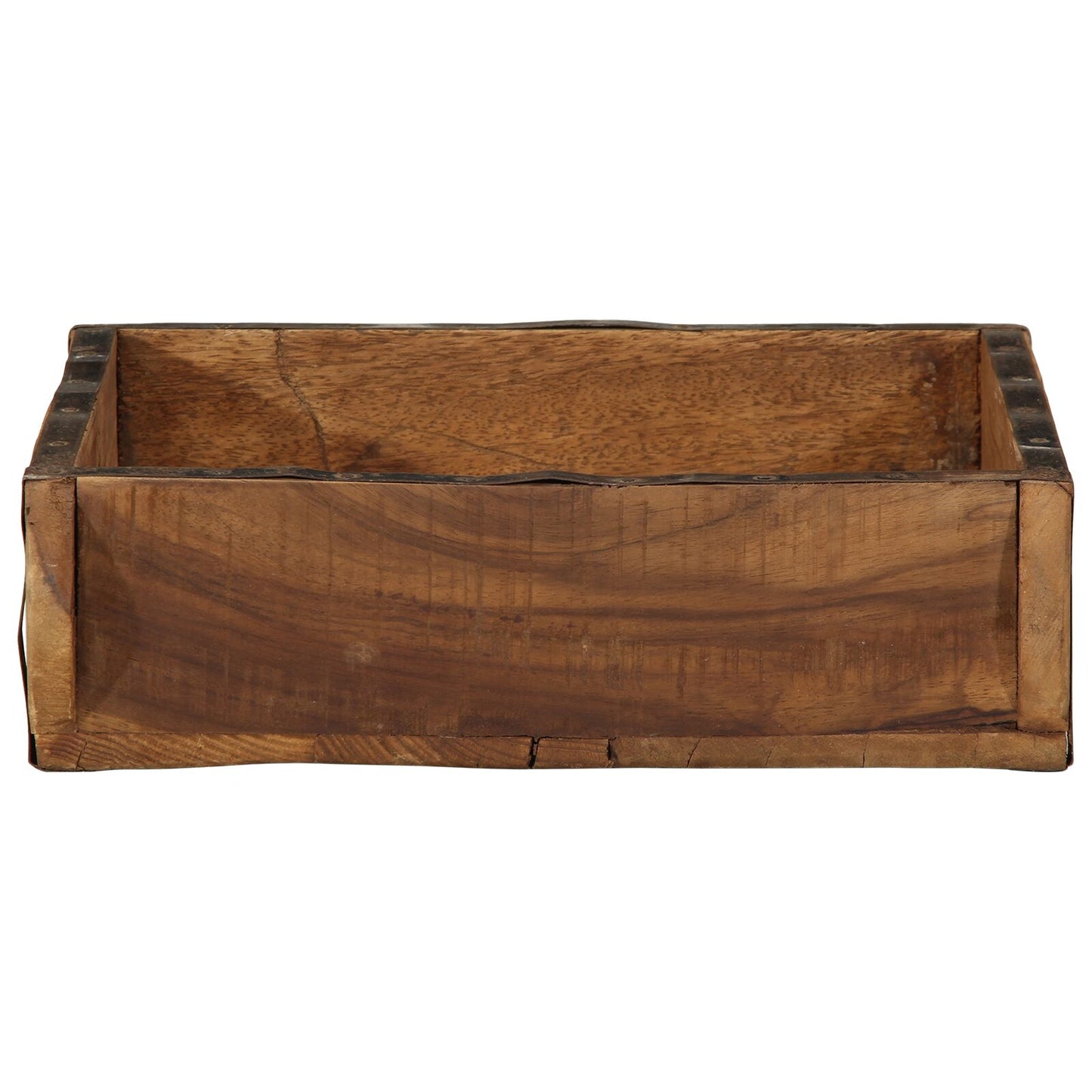 Dienbladen 4 Stuks 31X29X10 Cm Massief Hout Gerecycled 29 x 31 x 10 cm