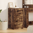 Dresser with drawer Smoked oak 40 x 41 x 75 cm Engineered wood