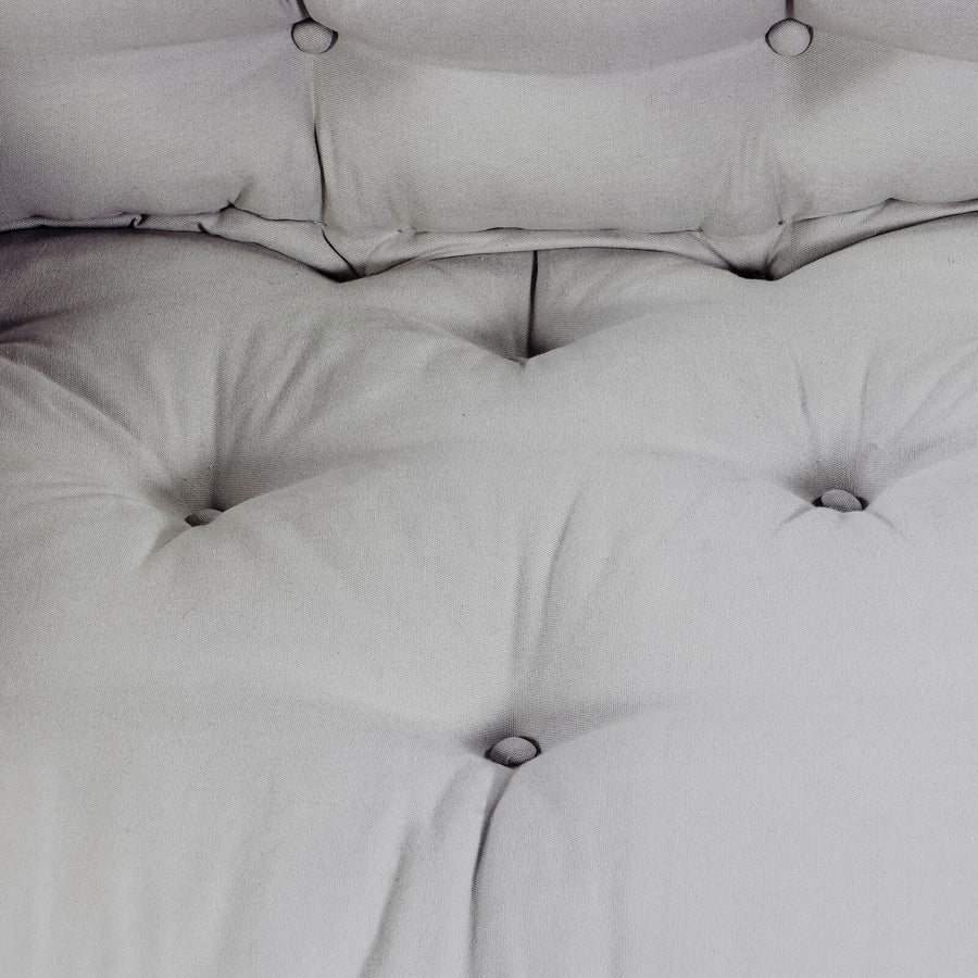 Pallet Sofa Kussen Met Arm- En Rugsteun - Stof Grijs 3x kussens