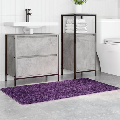 Badmat Rechthoekig Blauw Polypropyleen Antislip Paars 70 x 120 cm