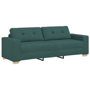 Loveseat 180 cm donkergroen polyester