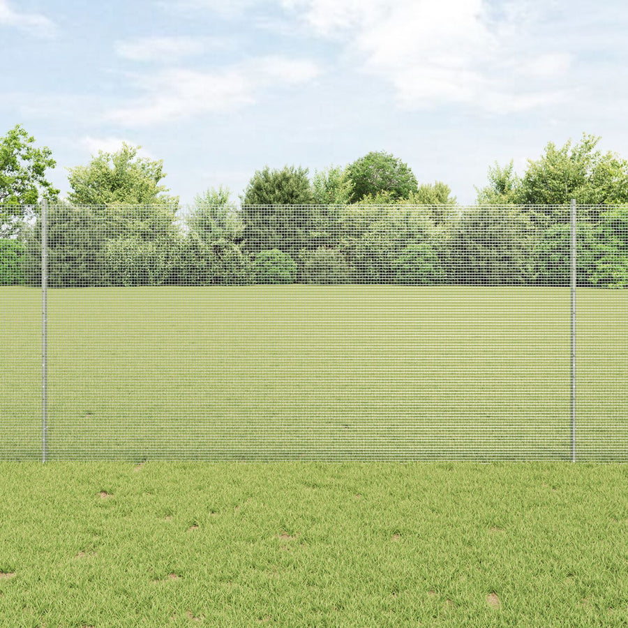 Gelaste Draadhek Met 10 U-Punten Zilver 1.2X10 M Staal