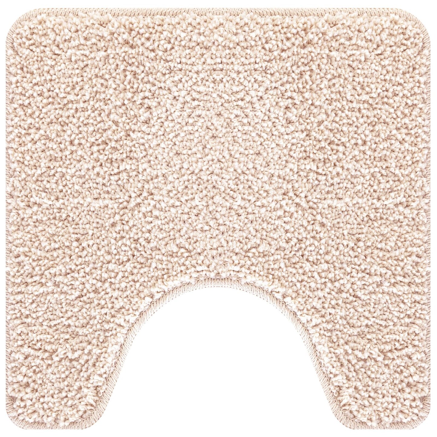 Badmat U-Vorm 50X50 Cm Polypropeen Antislip Crème
