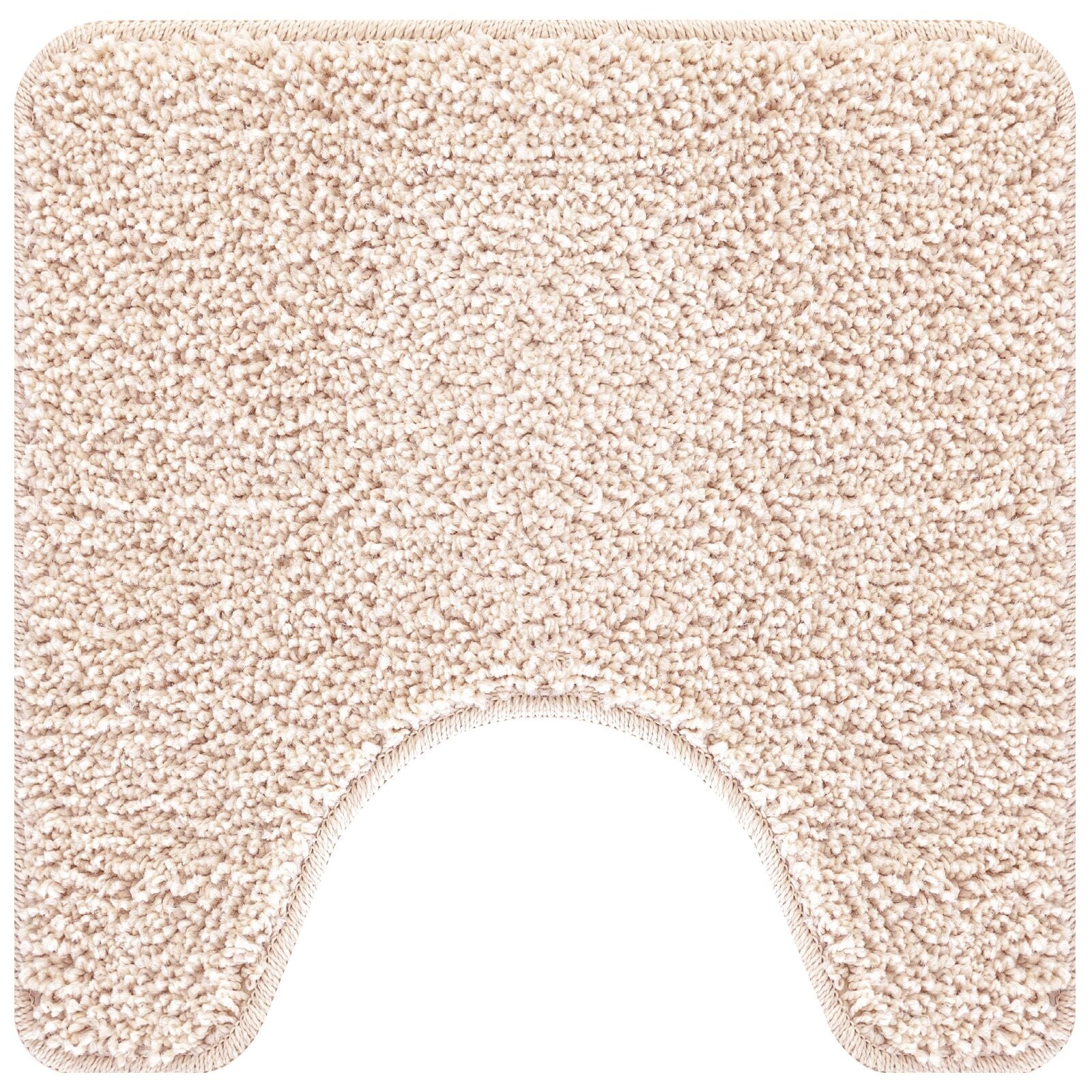 Badmat U-Vorm 50X50 Cm Polypropeen Antislip Crème