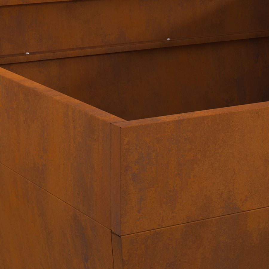 Vuurkorf Corten Staal Staal Duurzaam 80 x 80 x 43 cm Verweerd staal/Bruin