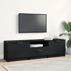 TV-kast 140x35x40 cm zwart engineered wood