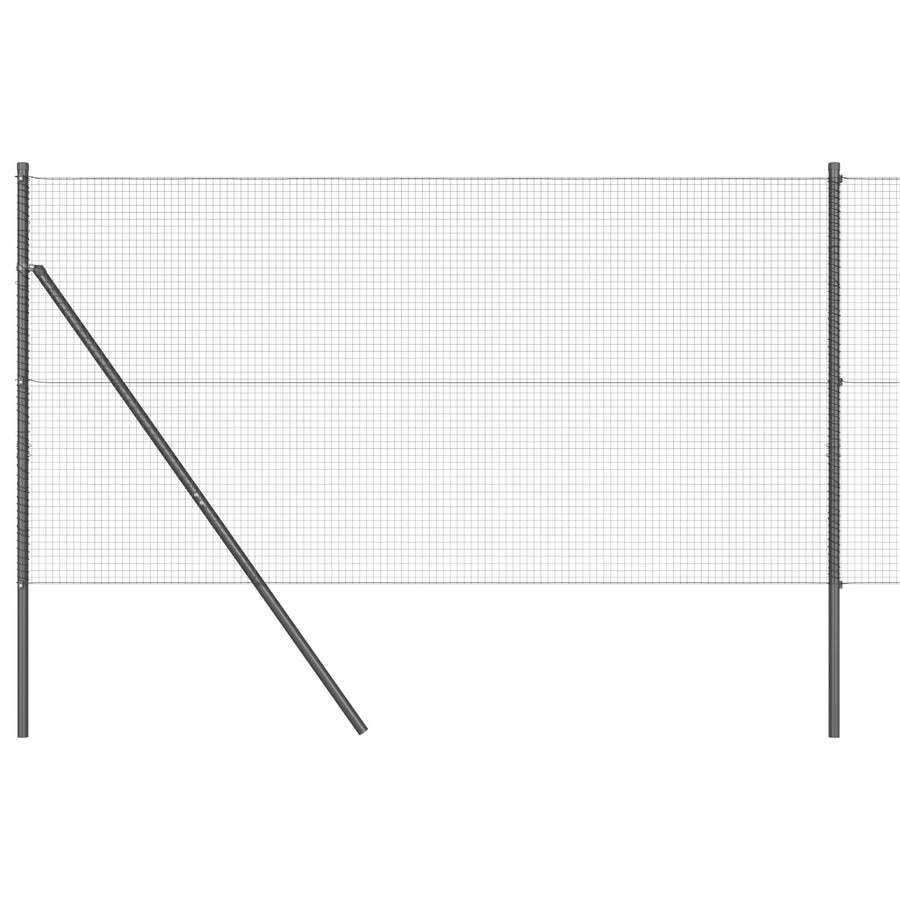 Gelast Draadhek Met 13 Posten Grijs 1,2X50 M Staal Gegalvaniseerd Staal