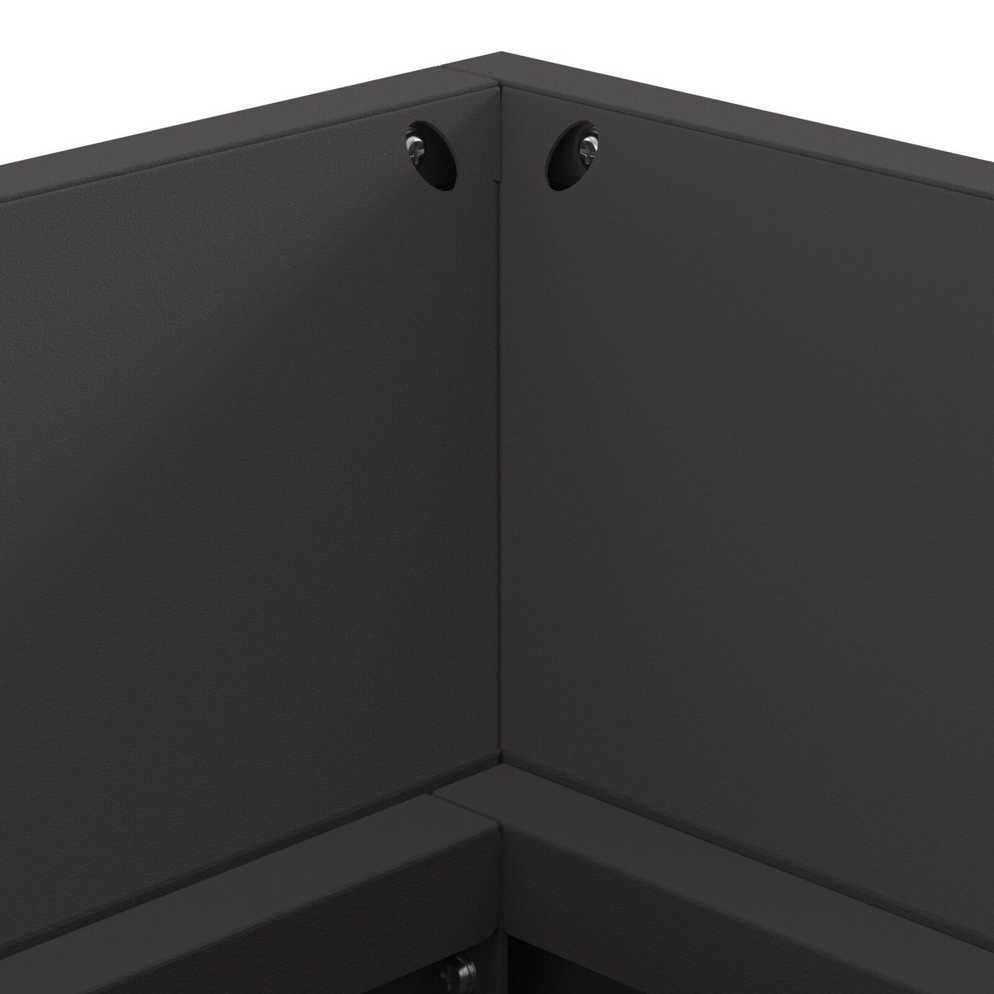 Vuurkorf Met Houtopslag Zwart 160X45X35 Cm Staal Koudgewalst staal/Zwart