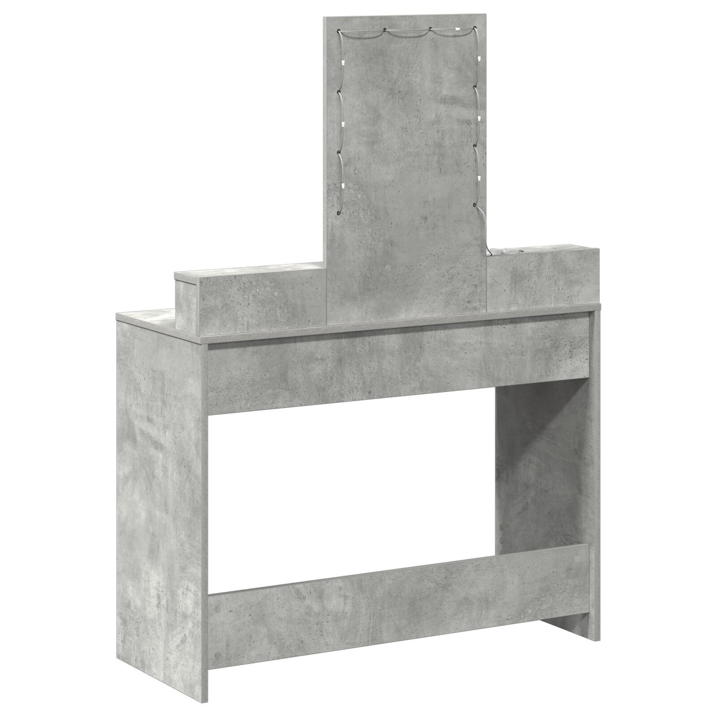 Kaptafel Met Led-Verlichting Betonnen Grijs Beton grijs 100 x 41 x 140 cm