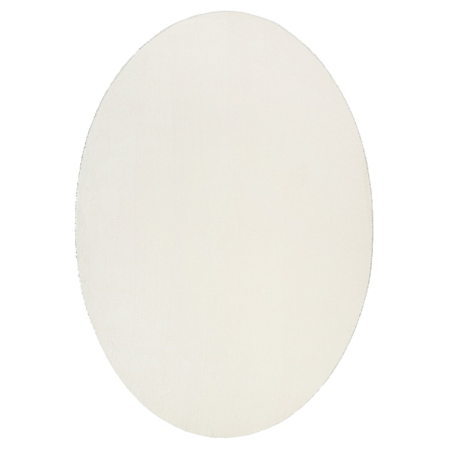 Tapijt ""Huarte"" Ovaal Crème 160 x 230 cm