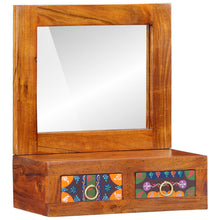 Wandkast 40X20X50 Cm Massief Acaciahout