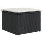 Tuinset poly rotan 8-delig beige met opbergruimte