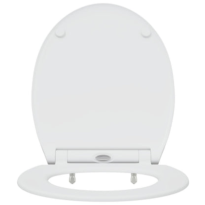 Snelsluiting Toiletbril Met Zachte Sluiting Duroplast Wit