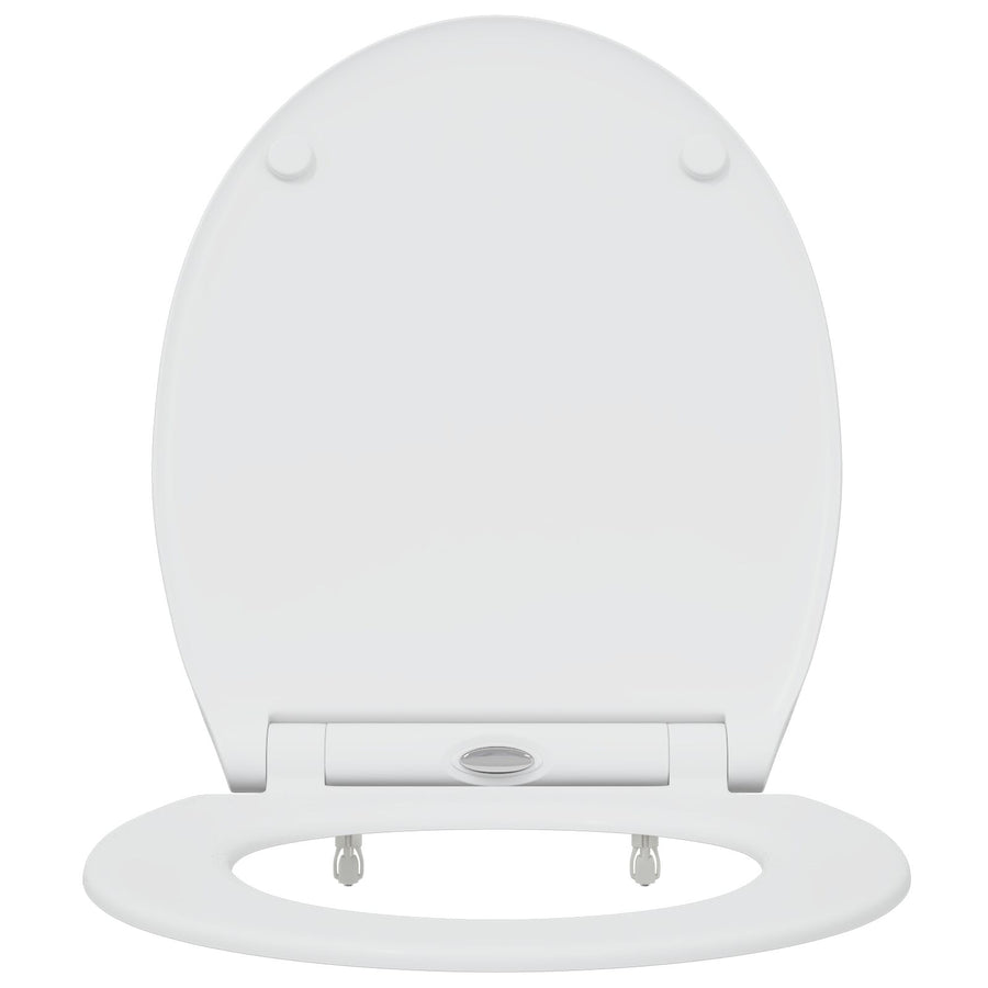 Snelsluiting Toiletbril Met Zachte Sluiting Duroplast Wit