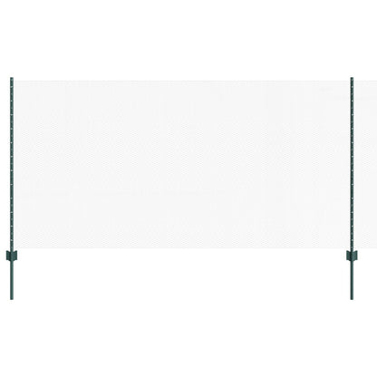 Hekpalen 11 Stuks U-Kanaal Groen 120 Cm Staal,  Hexagonaal Hek Groen 1.2X100 M Staal