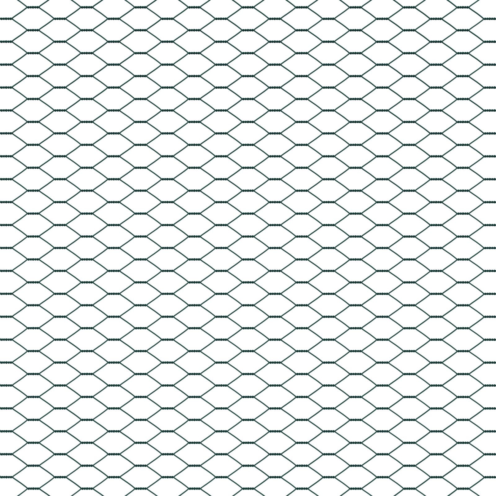 Hexagon Hek 1.4X100 M Staal Groen 100 x 1.4 m 25 mm