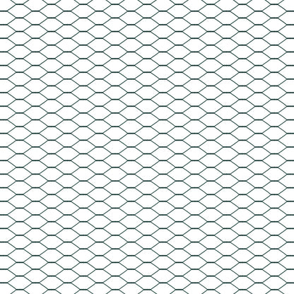 Hexagon Hek 1.4X100 M Staal Groen 100 x 1.4 m 25 mm