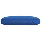 Stoelkussen 120x80x12 cm koninklijk blauw oxford stof