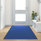 Deurmat 120x400 cm blauw polyamide