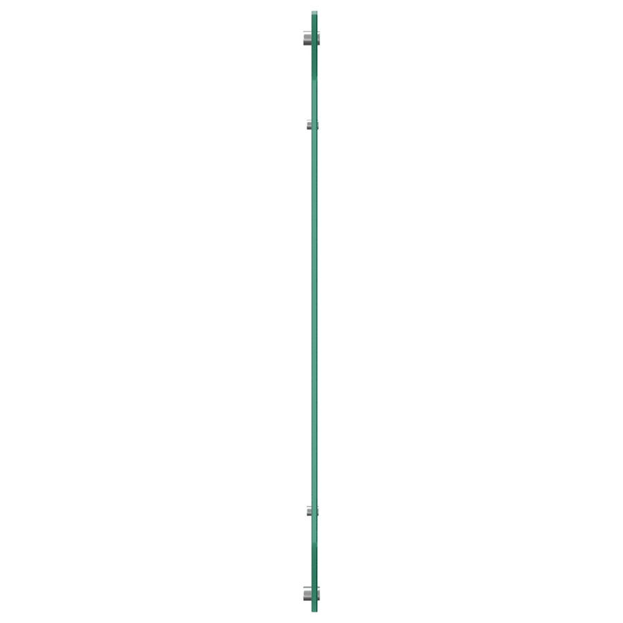Keuken Achterwand 110X60X0,6 Cm Gehard Glas Wit 110 x 60 cm