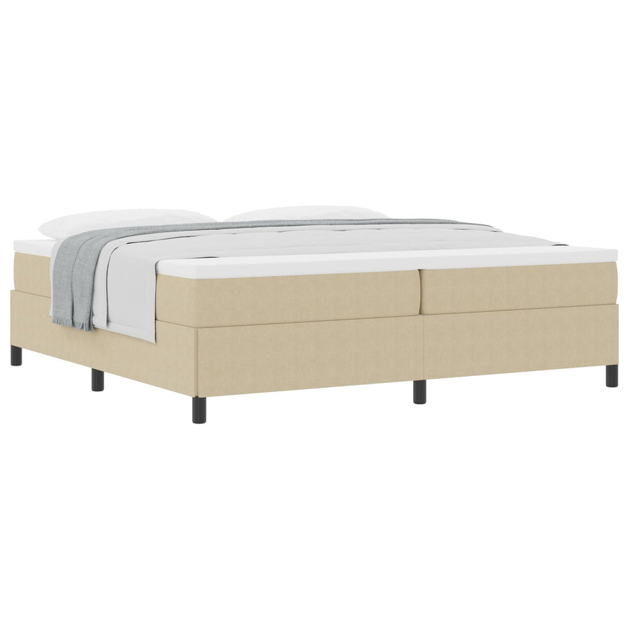 Bedframe Lichtgroen Grijs Corduroy Stof Licht groen grijs 200 x 200 cm