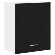 Hangkasten - 2 Stuks - Zwart Eiken, 100X31X60 Cm - Gemaakt Van Bewerkt Hout