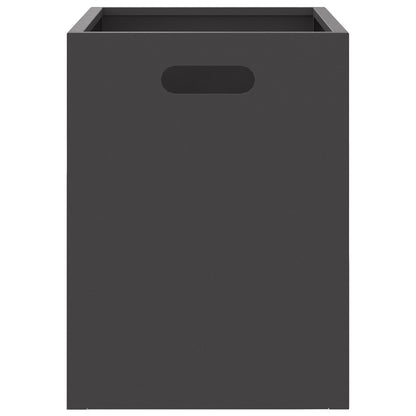 Vuurkorf Rechthoekig Zwart 50X30X40 Cm Staal Koudgewalst staal/Zwart