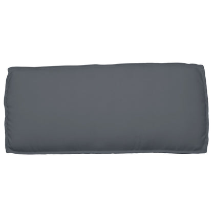 Buiten Kussen Polyester 120 X 12 X 50 Cm Duurzaam Anthraciet