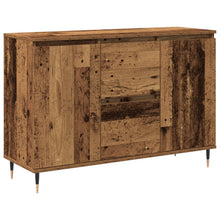 Dressoir Met Deuren & Lades Oud Hout 101,5X35X70 Cm