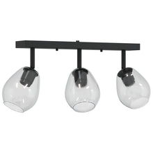 Plafondlamp Met Verstelbare Glazen Lampenkap In Antraciet, E27 3