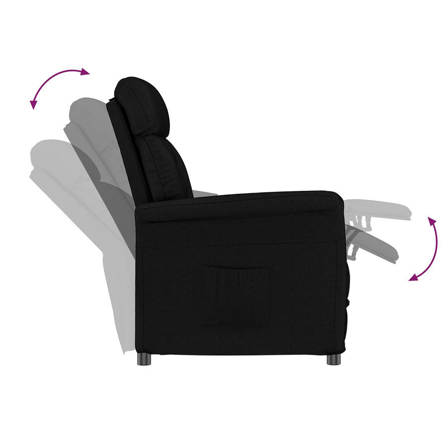 Recliner Zwart