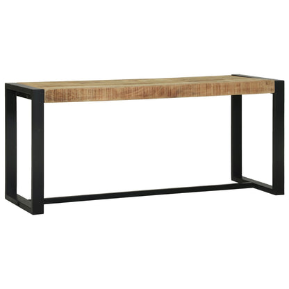 Bank Bruin Massief Mangohout 100 X 35 X 45 Cm Duurzaam