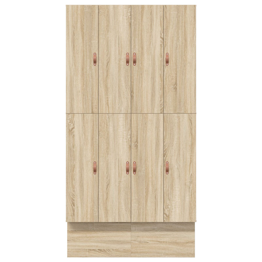Opslagbedframe Sonoma Eik 120X200 Cm Artisanaal Eiken