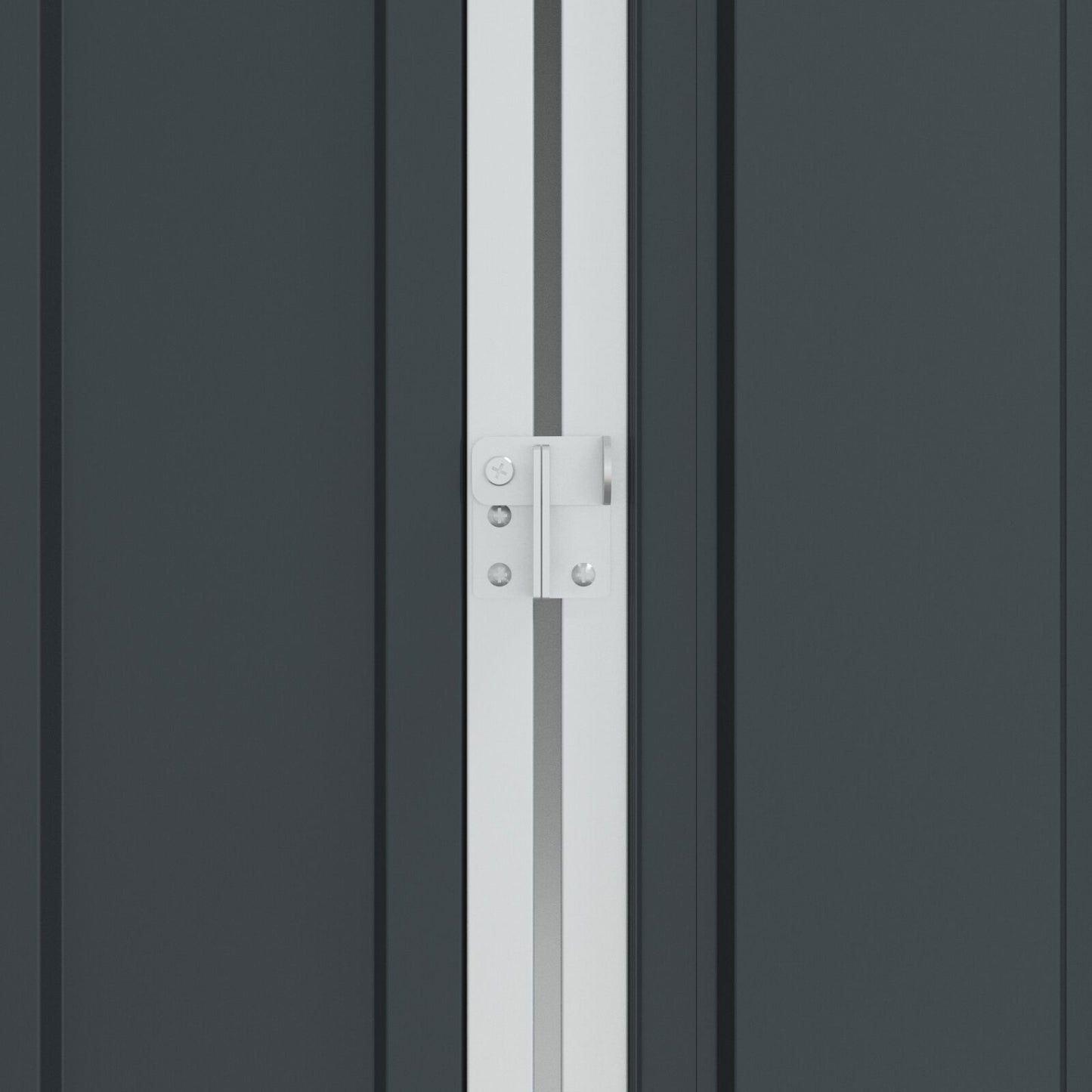 Vogelvolière Antraciet Staal