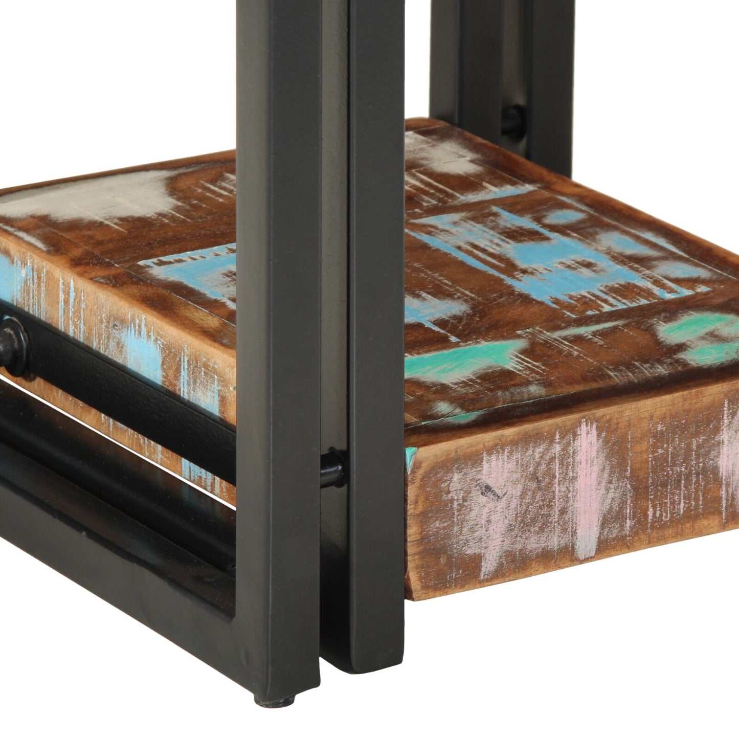 Nachtkasten 2 Stuks 40X40X40 Cm 30 x 30 x 40 cm Massief gerecycled hout