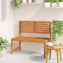 Tuin 100X50X91 Cm Massief Acaciahout zonder kussen Bank