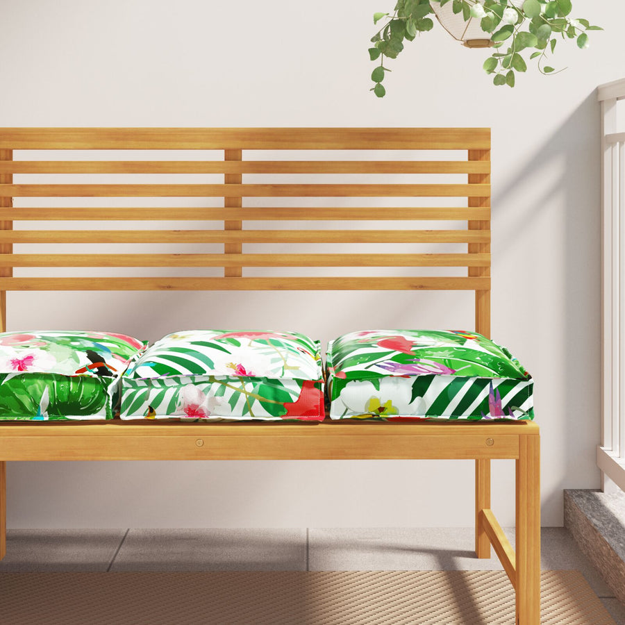 Paletkussens Voor Zit 2 Stuks 40X40X8 Cm Oxford Stof Tropisch jungle