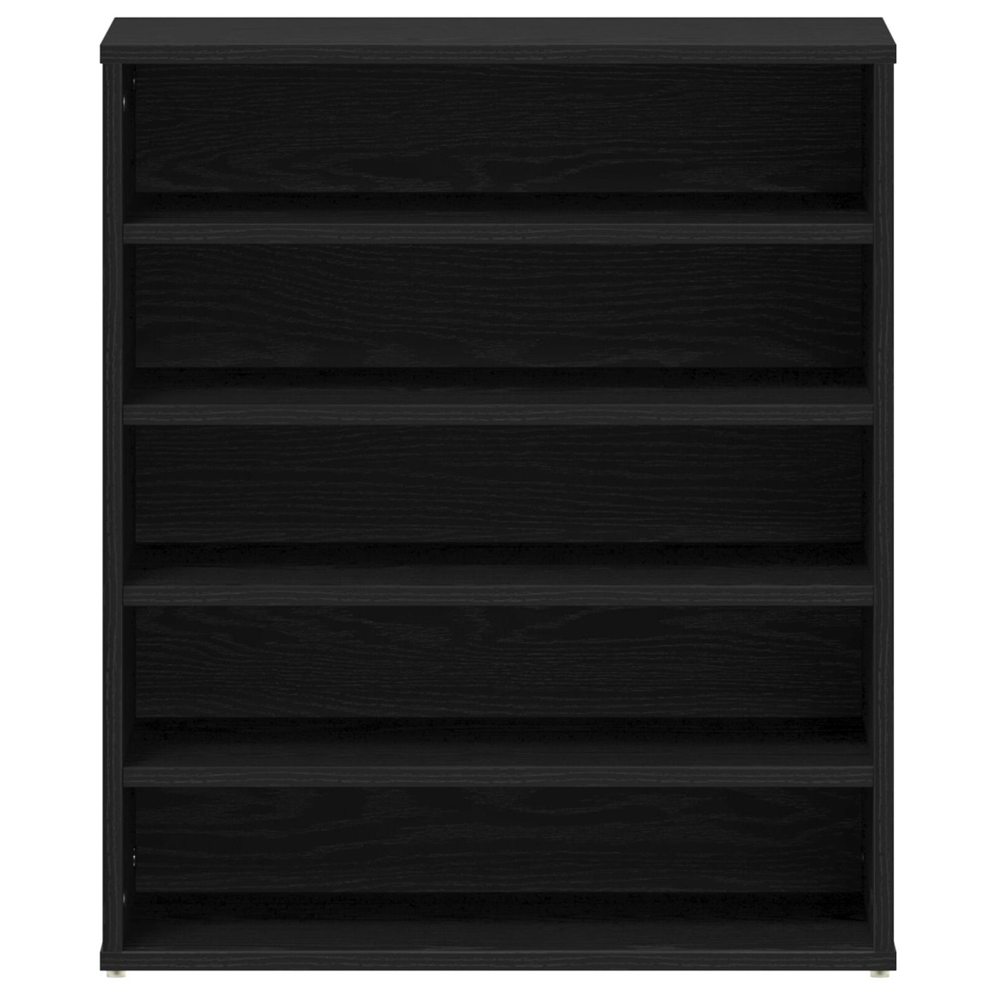 Schoenenkast Geengineerd Hout Zwart eiken 60 x 35 x 70 cm