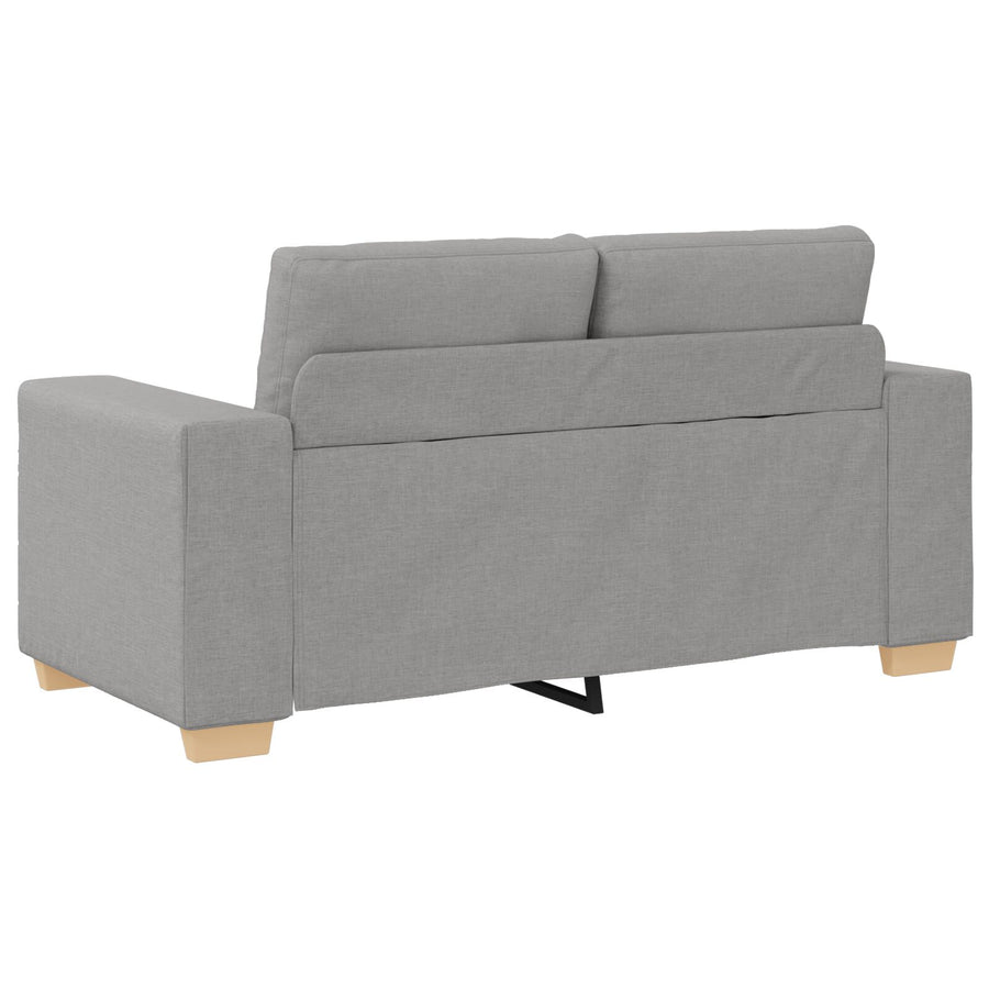 Loveseat Bank Cloud Grijs Stof Cloud Grey 120 cm