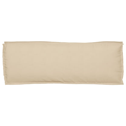 Palletkussen Voor Banken 110X40X8 Cm Oxford Stof Beige
