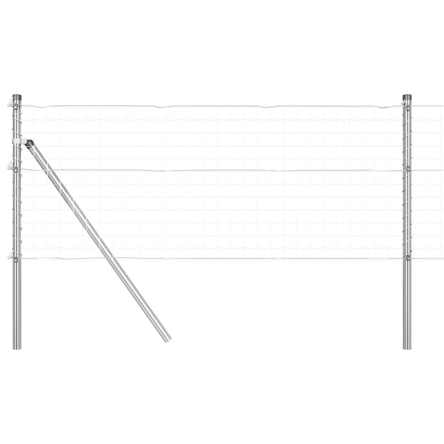 Heipalen 52 Stuks Ø32 Mm Gegalfineerd Staal Gegalvaniseerd Staal 120 cm 52x post