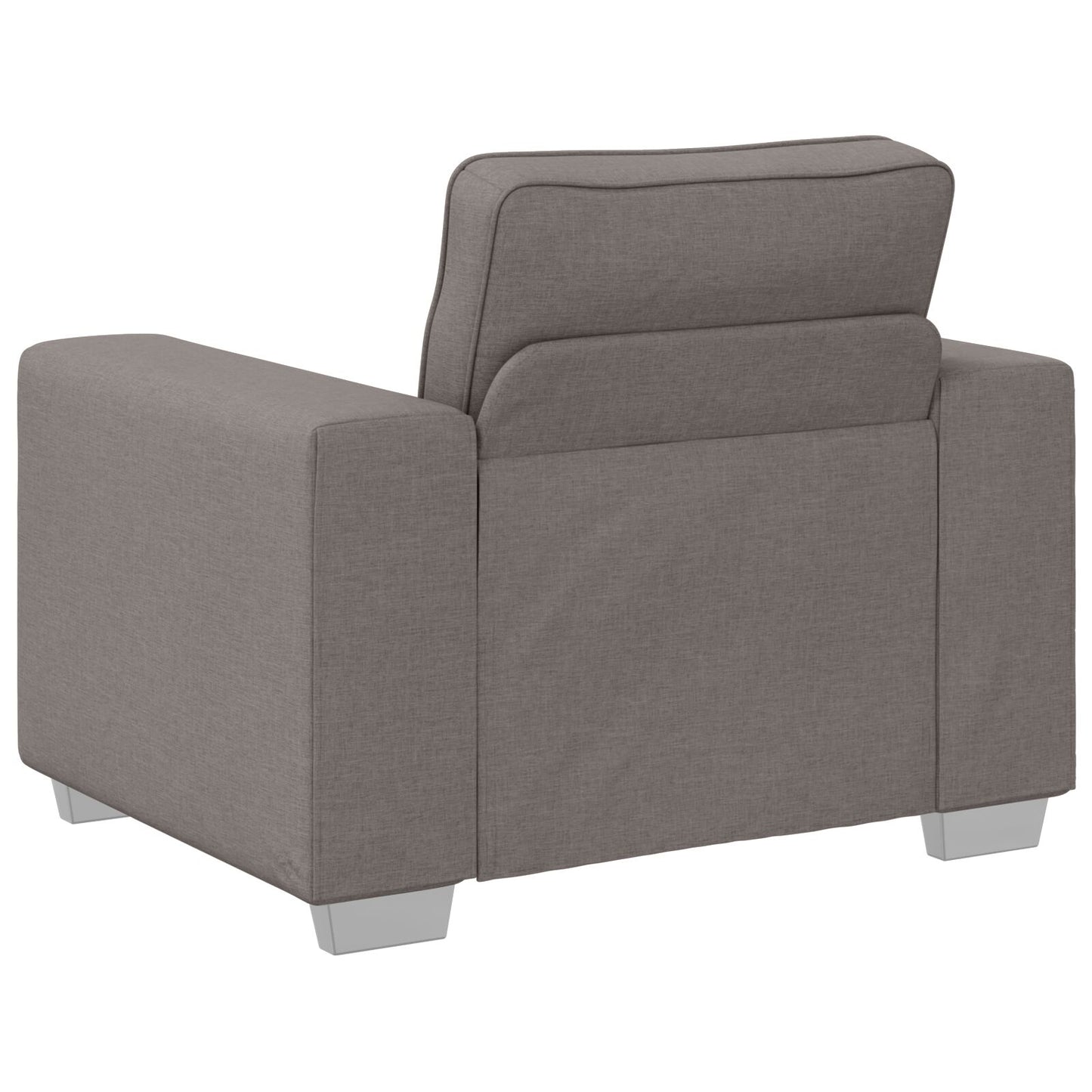 Fauteuil In - Stof Taupe 59 cm