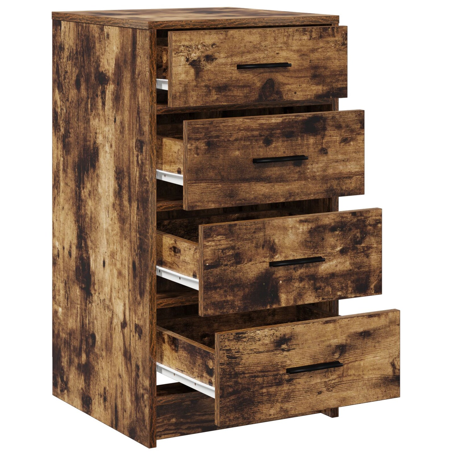 Dressoir 40X41X75 Cm Geengineerd Hout Gerookt eiken